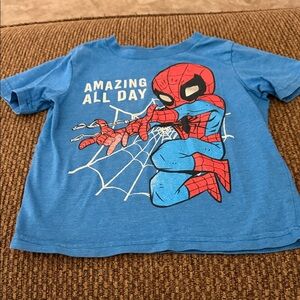 Marvel Blue Spider-Man Kids Shirt